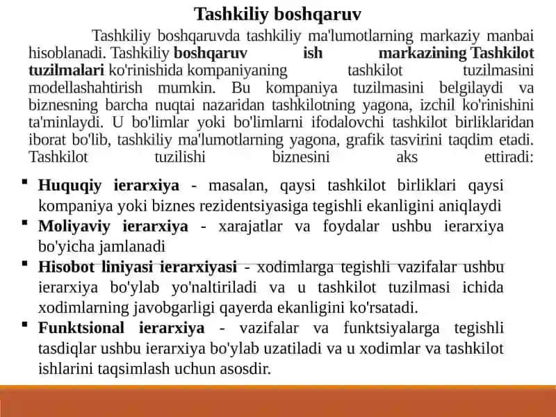 SAP dasturiasosidaboshqaruvnitashkiletish 3