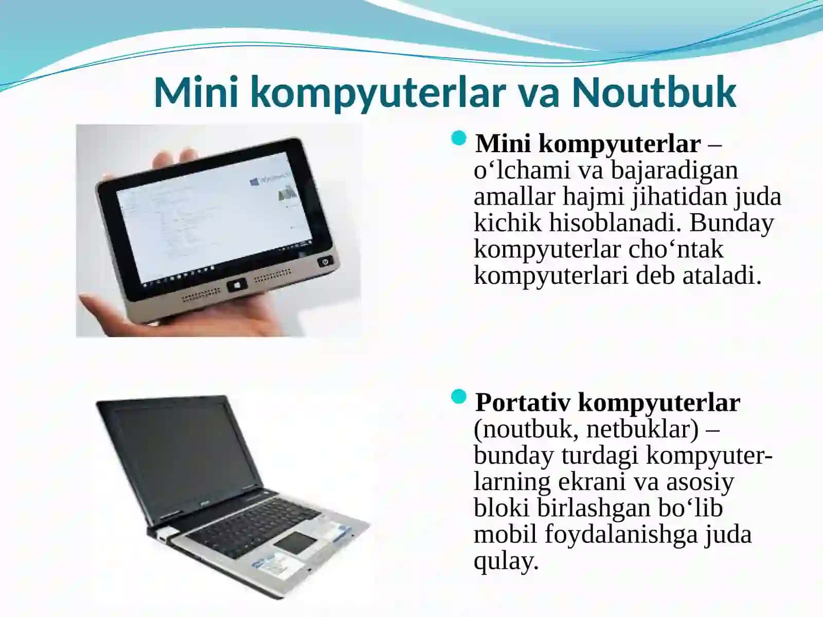Shaxsiy kompyuterlarning asosiy va qo‘shimcha qurilmalari 3