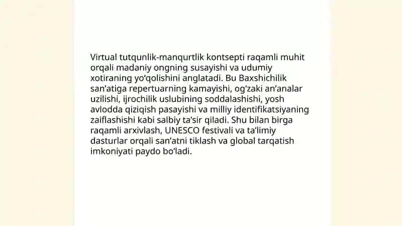 Virtual tutqunlik-manqurtlik vositasi 3