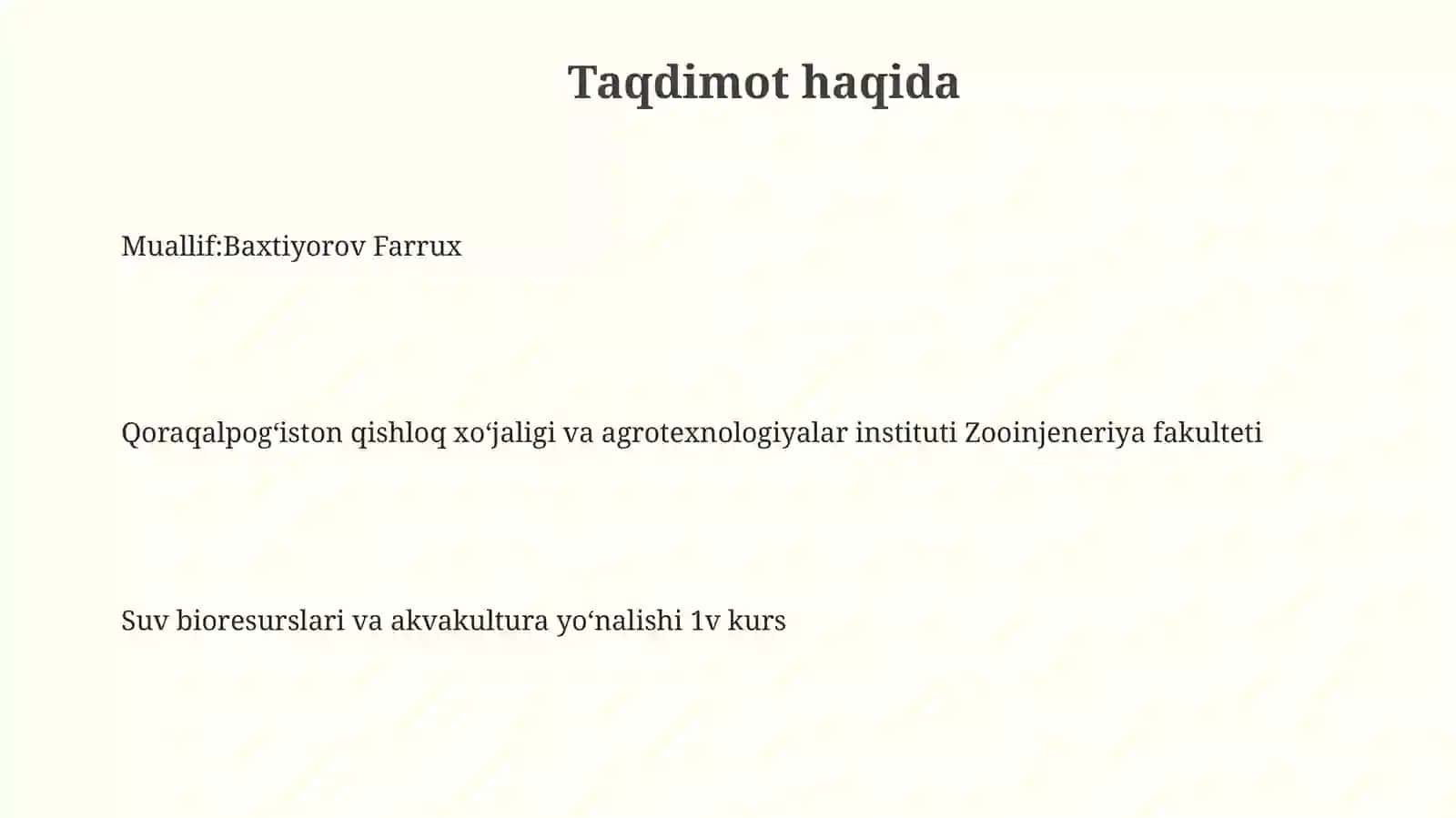 Tarmoqtexnologiyalari. Internetbayonnomalari 3