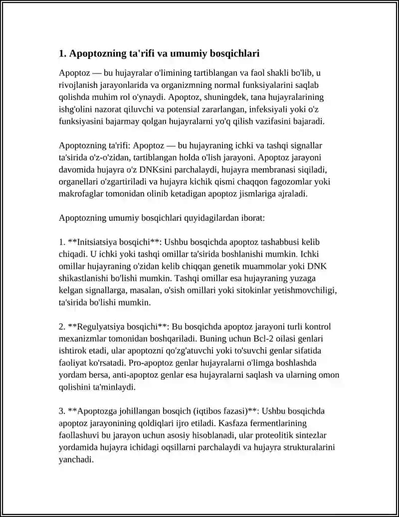 APOPTOZ MEXANIZMLARI 3