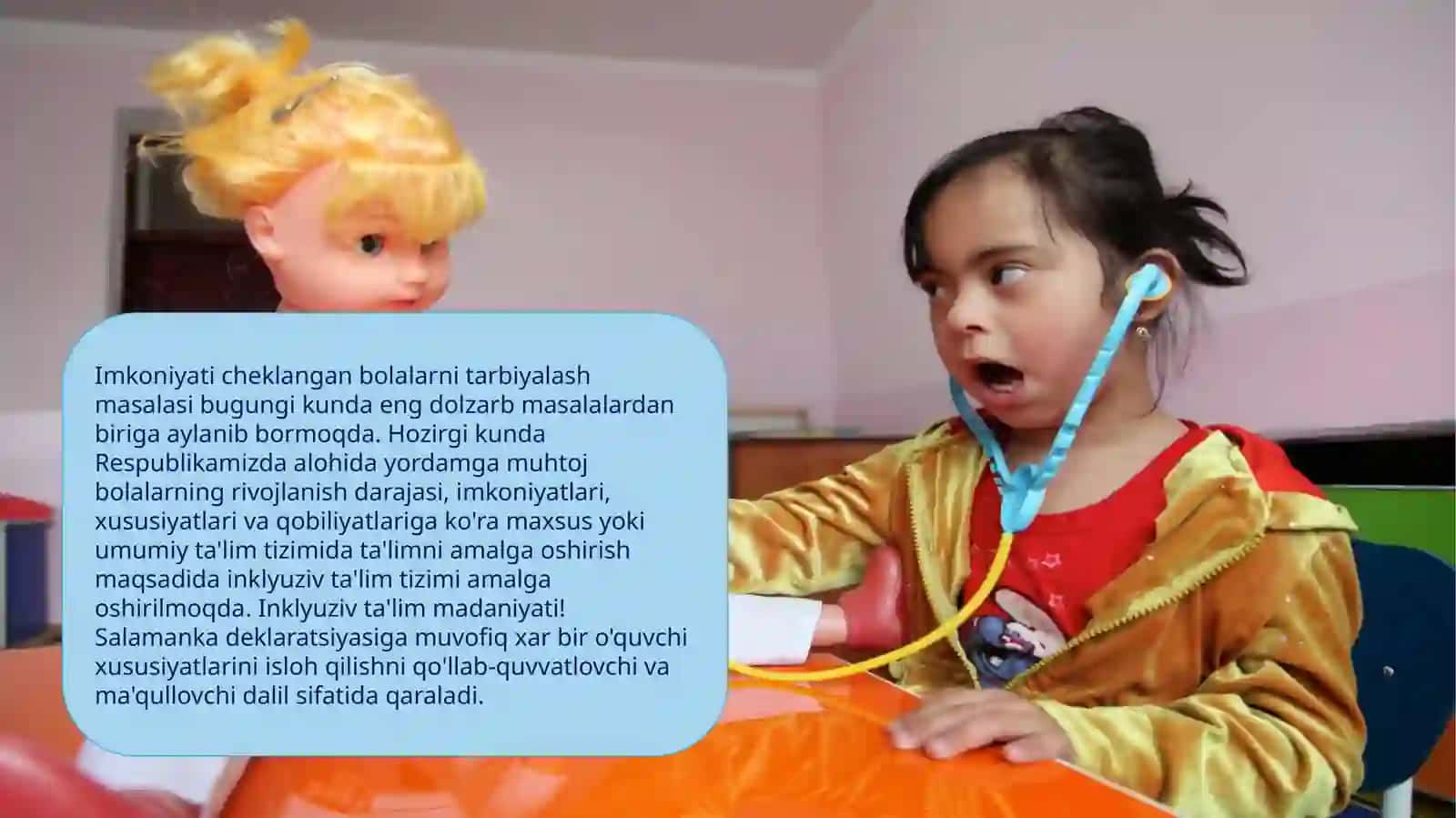 Inklyuziv ta'limni amalga oshirish jarayoni alohida yordamga muhtoj bolaning shaxsini rivojlantirishning xususiyatlari. 3