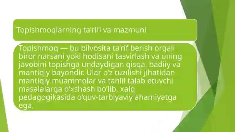Topishmoqlarning etno-pedagogik xususiyatlari 3