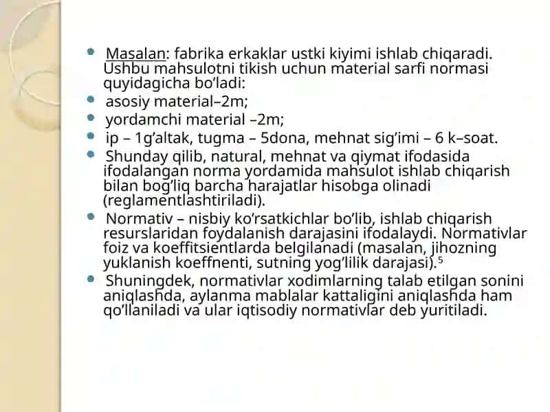 REJALASHTIRISHNING NORMATIV ASOSLARI 3