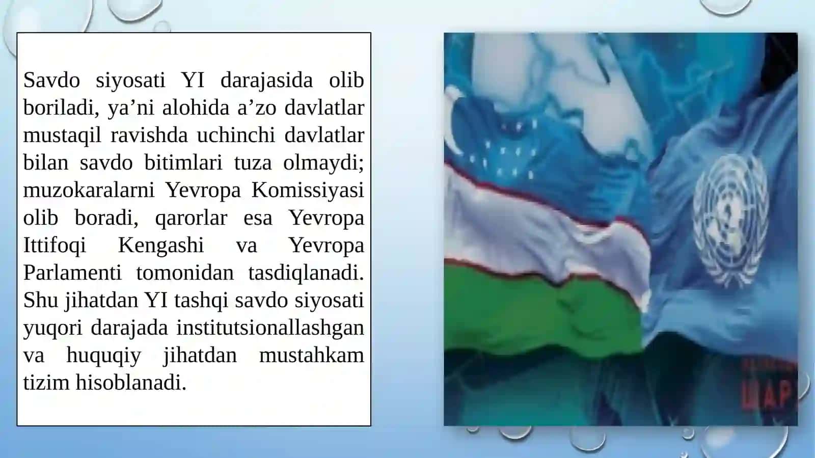 Jahon iqtisodiyotidagi integratsiya jarayonlari 2 3
