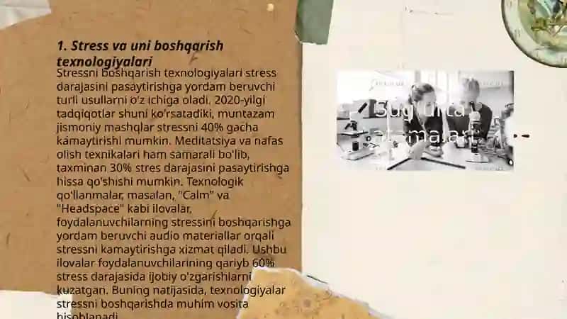Yuqori sinf o'quvchilarning psixologik muommolarini hal qilish texnologiyasi 3