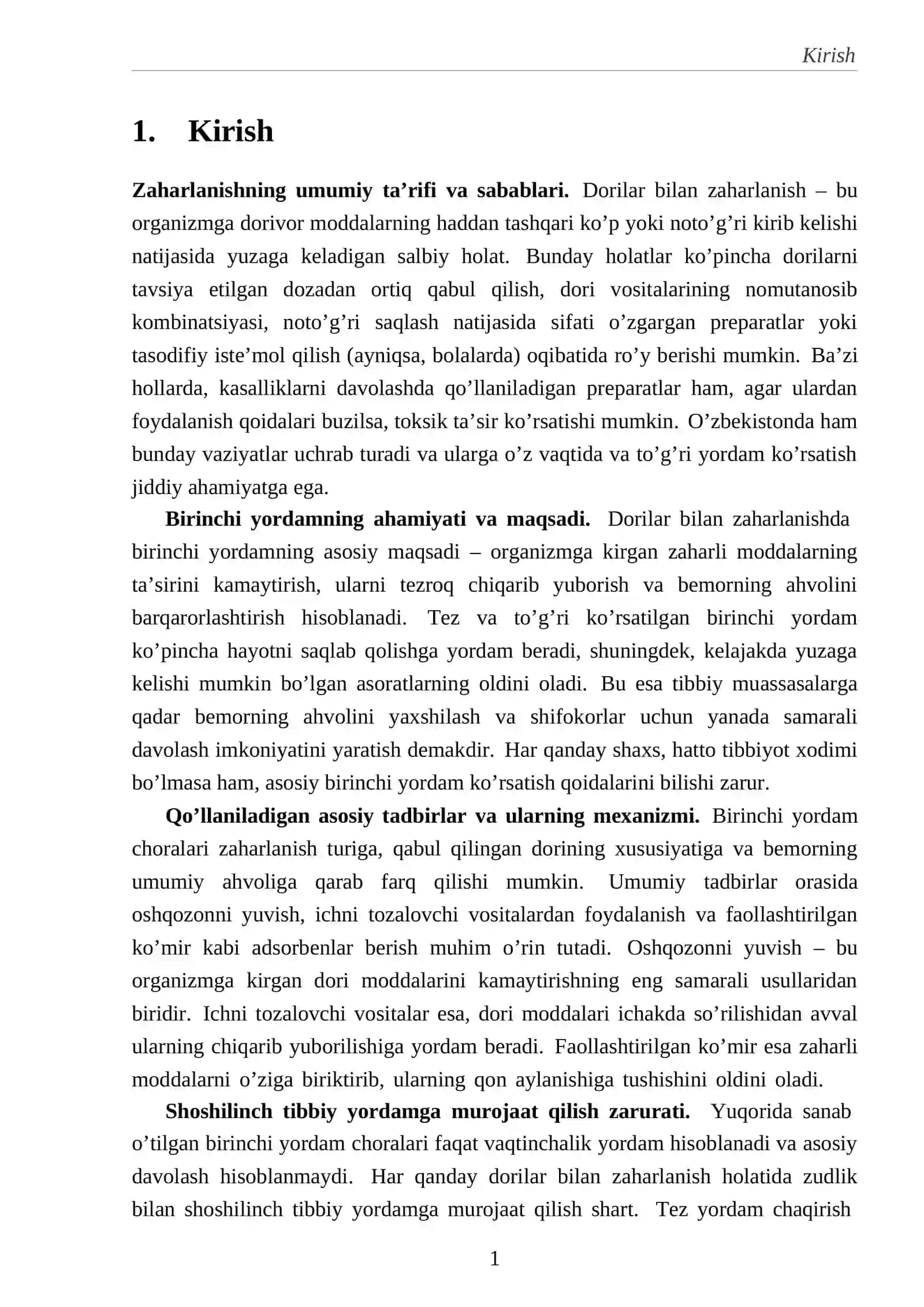 Dorilar bilan zaharlanishdan birinchi yordam ko’rsatish 3