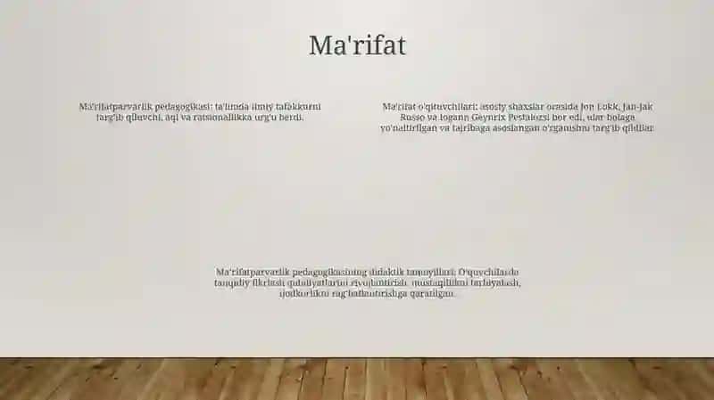 Ğarb Uyģonish Davri Pedagogikasi Namoyondalarining Didaktik Qarashlari 3