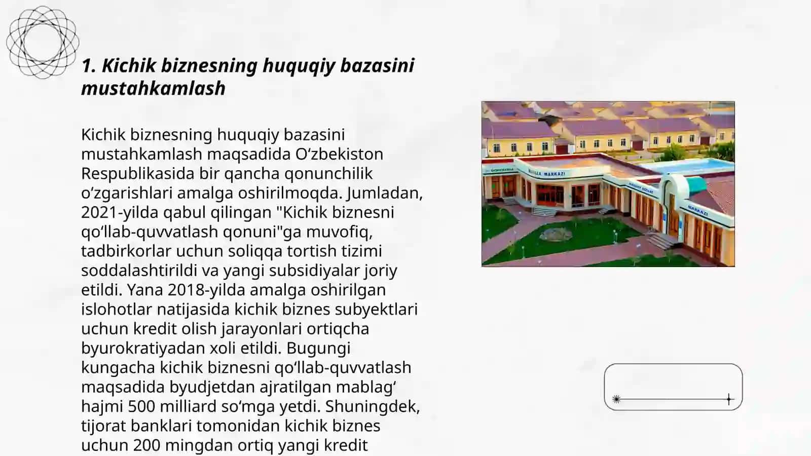 Kichik biznesning huquqiy bazasi 3