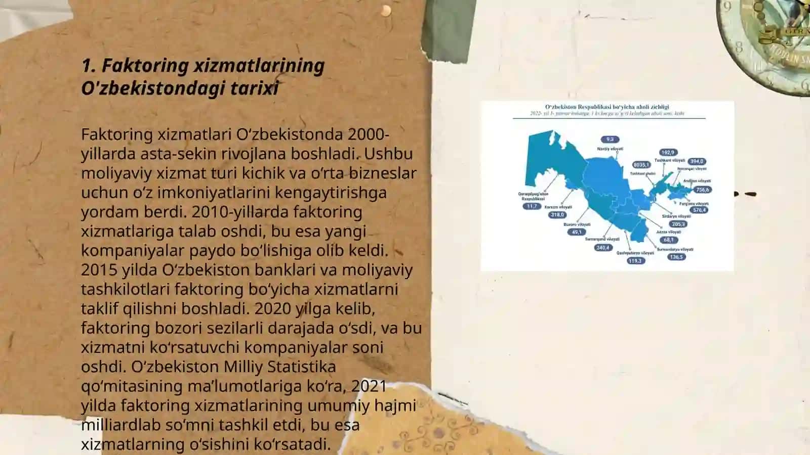Faktoring Xizmatlari O'zbekistonda 3