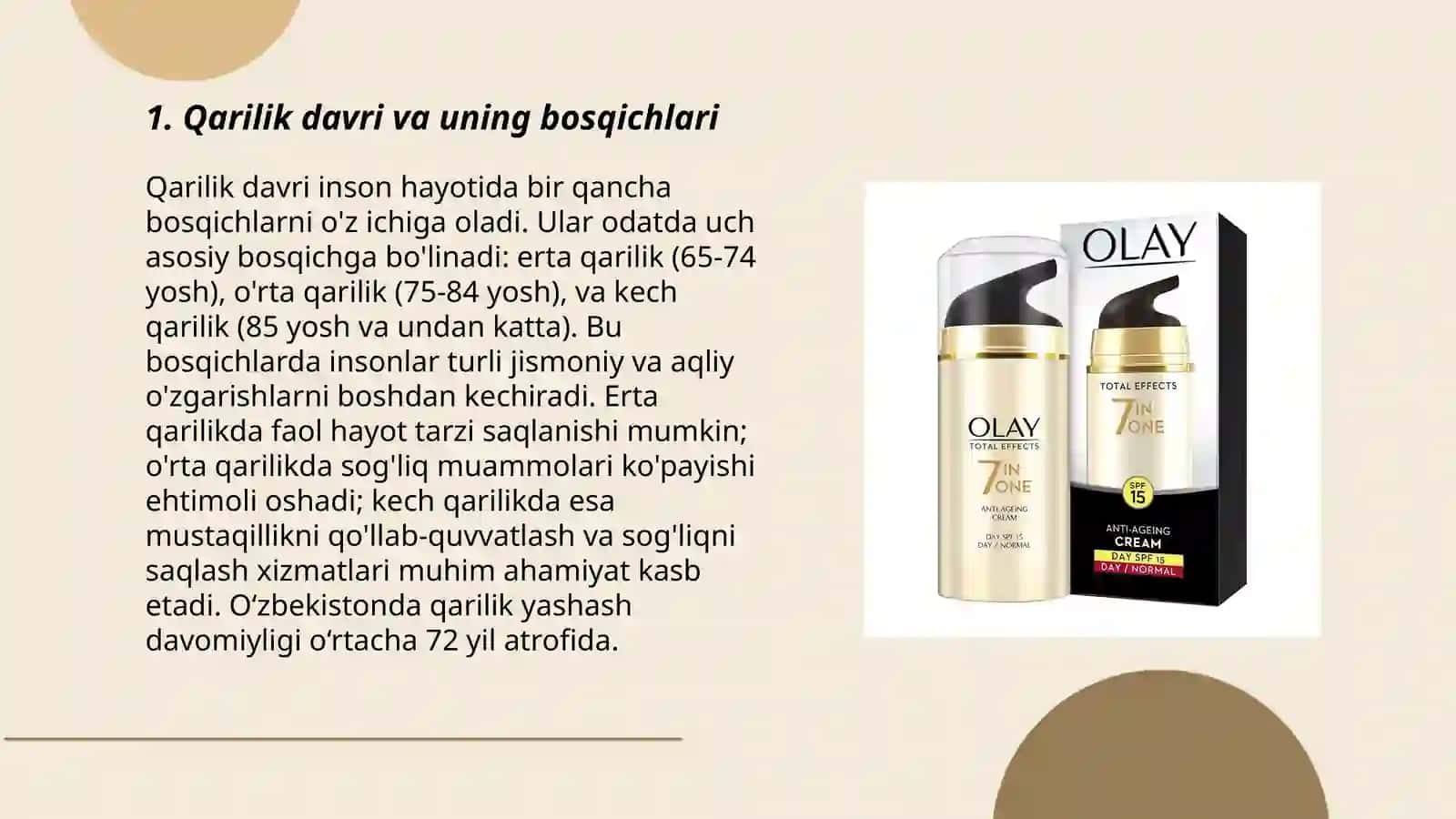 Qarilik davri 3