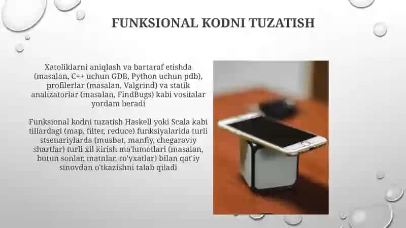 Funksional kodni tuzatish 3