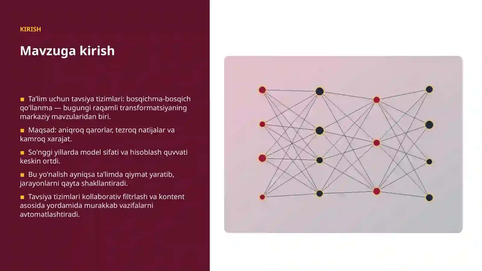 Taʼlim uchun tavsiya tizimlari: bosqichma-bosqich qo'llanma 3
