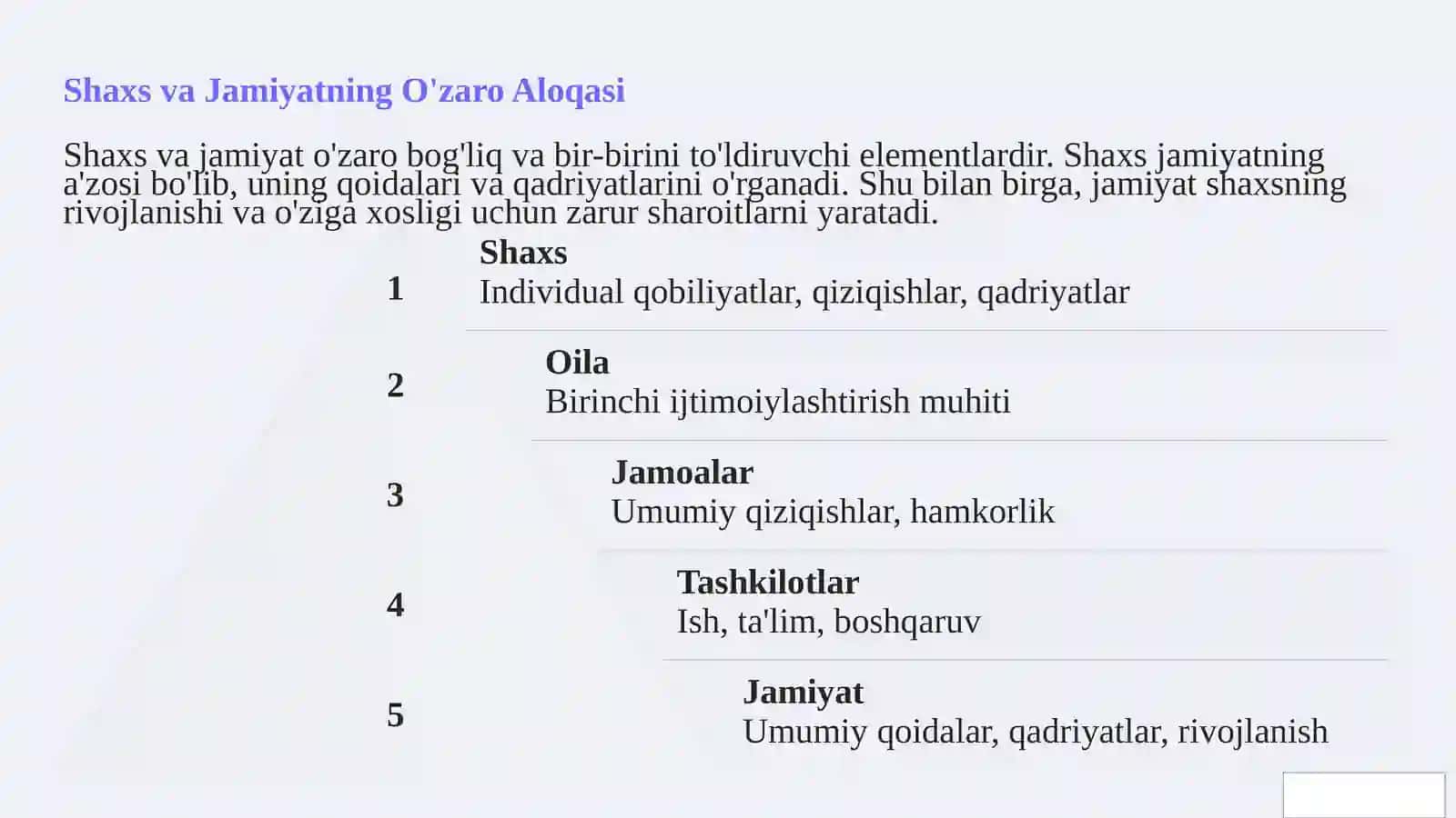 Jamiyat Tushunchasi va Tarkibiy Qismlari 3