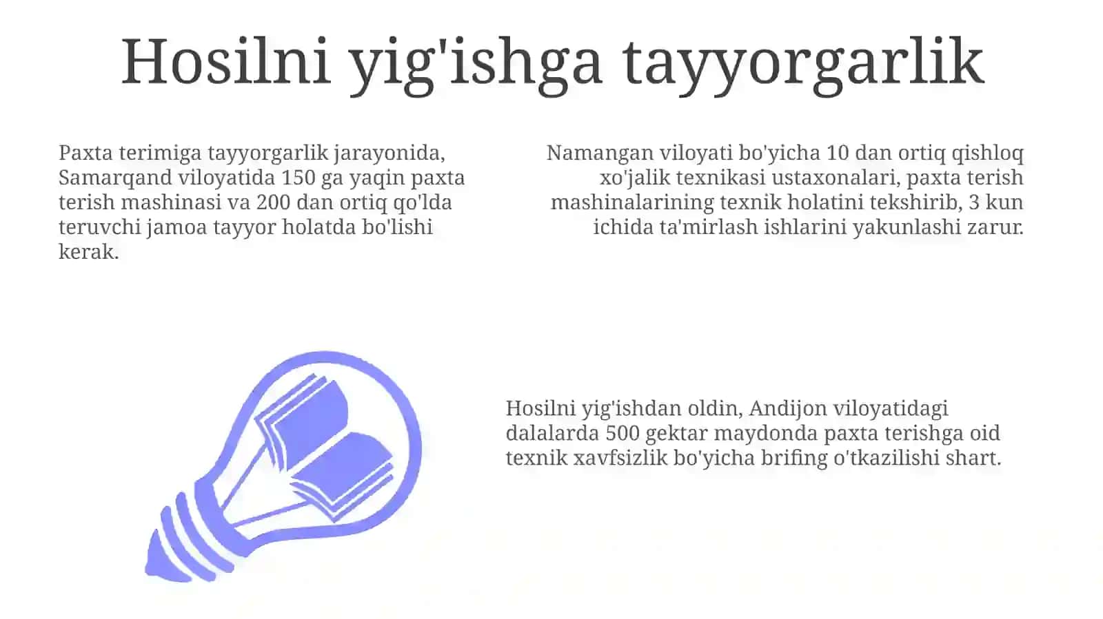 Paxta Tozalash va Saralash Usullari 3
