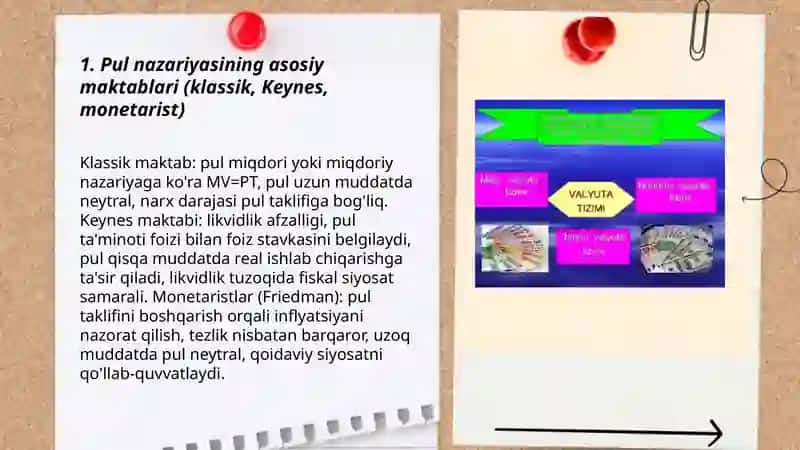 Pul nazaryasi va pul- kredit siyosati 3