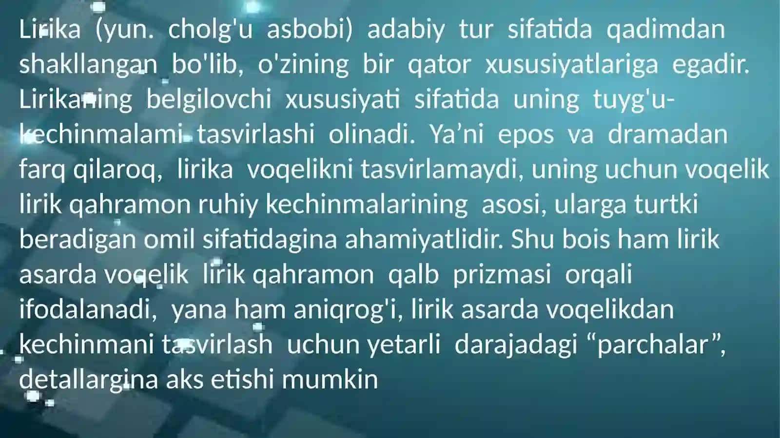 Lirik janr 3