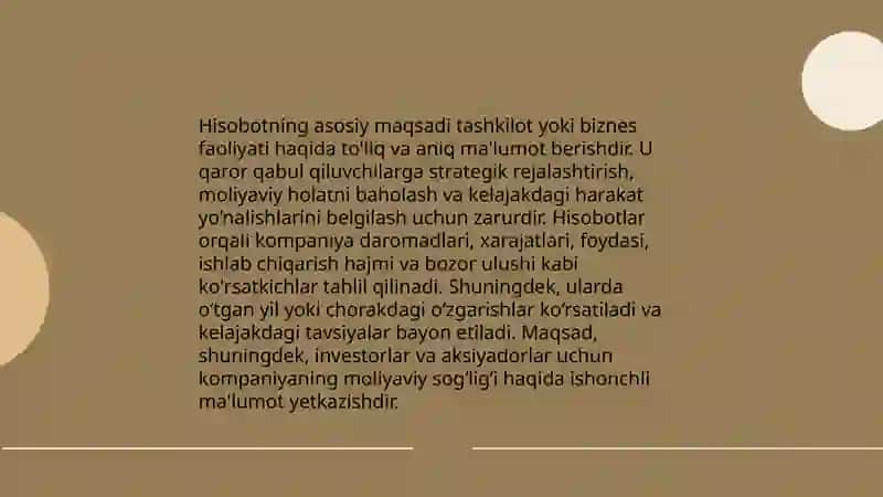 Hisobot Tavsifnoma Tavsiyanoma 3