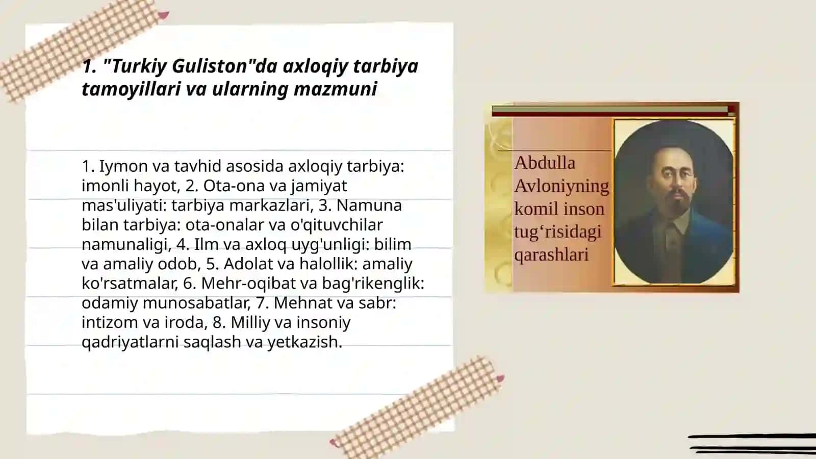 Turkiy Guliston yohud axloq 3