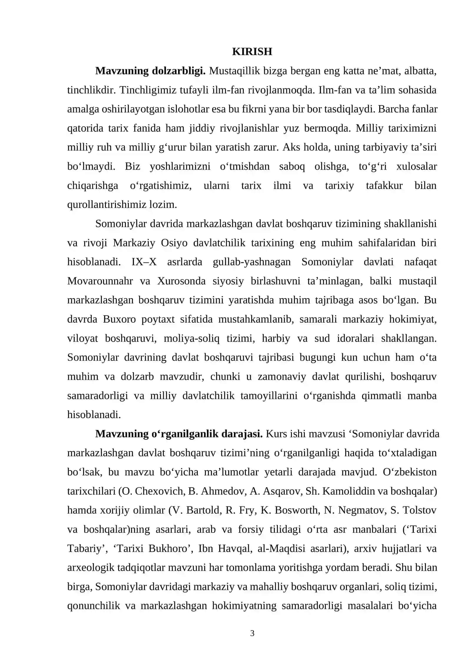 Somoniylar davrida markazlashgan davlat boshqaruv tizimi 3