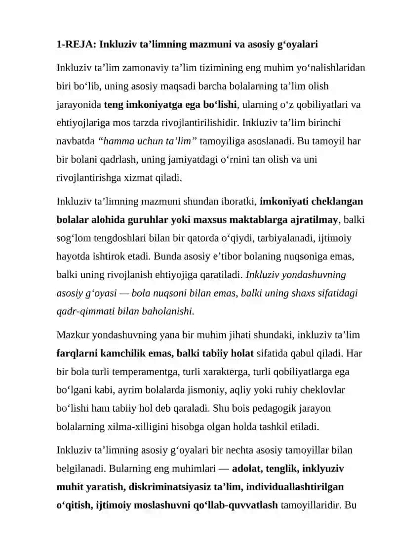 Imkoniyati cheklangan bolalarni inkluziv ta'lim va tarbiyalash konsepsiyasi 3