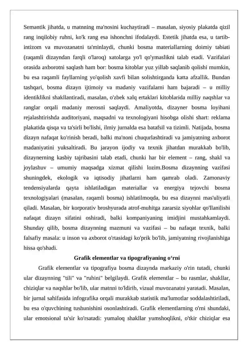 Bosma dizaynning bosma dizayndan farqli jihatlari 3