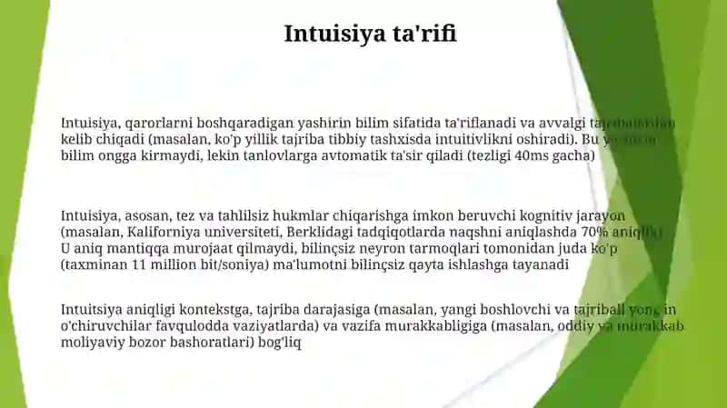 Sezgilar haqida umumiy tushuncha 3