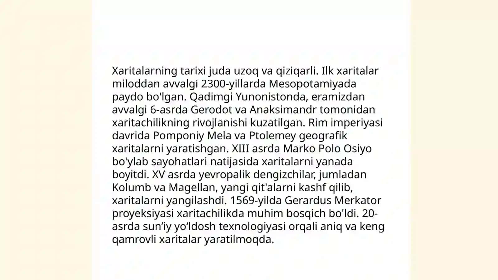 Dunyo xaritalariga izohnoma tarzida yaratilgan asarlar 3