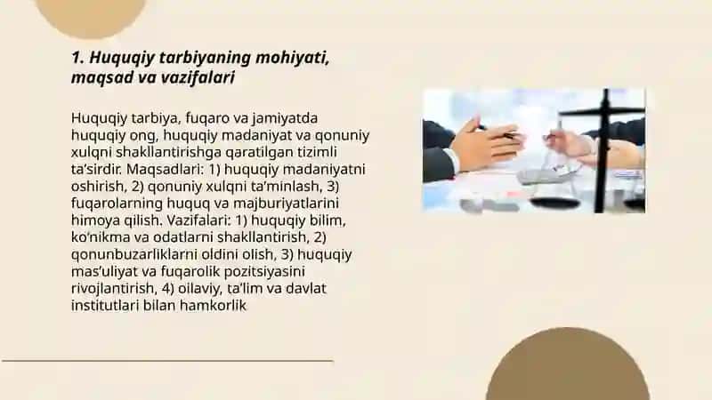 Huquqiy tarbiya nazariyasi va amaliyotining oʻzida xos xususiyatlari 3