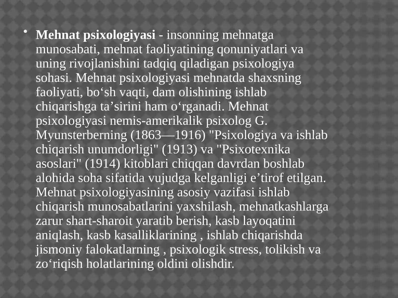 Mehnatfaoliyatni tashkil etishning mohiyati va asoslari 3