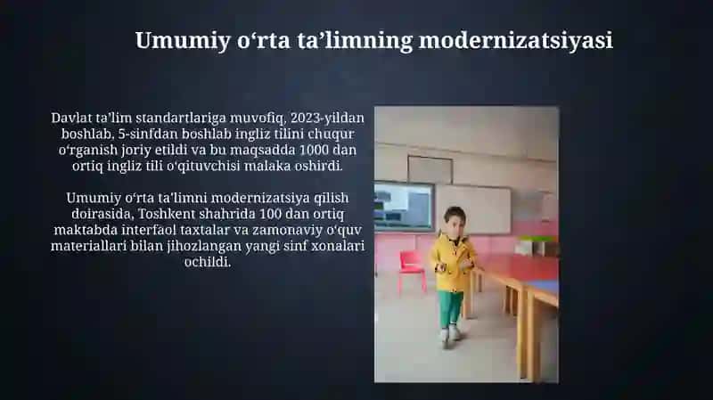 Zamonaviy taʼlim tizimini yaratishga qaratilgan islohotlar 3