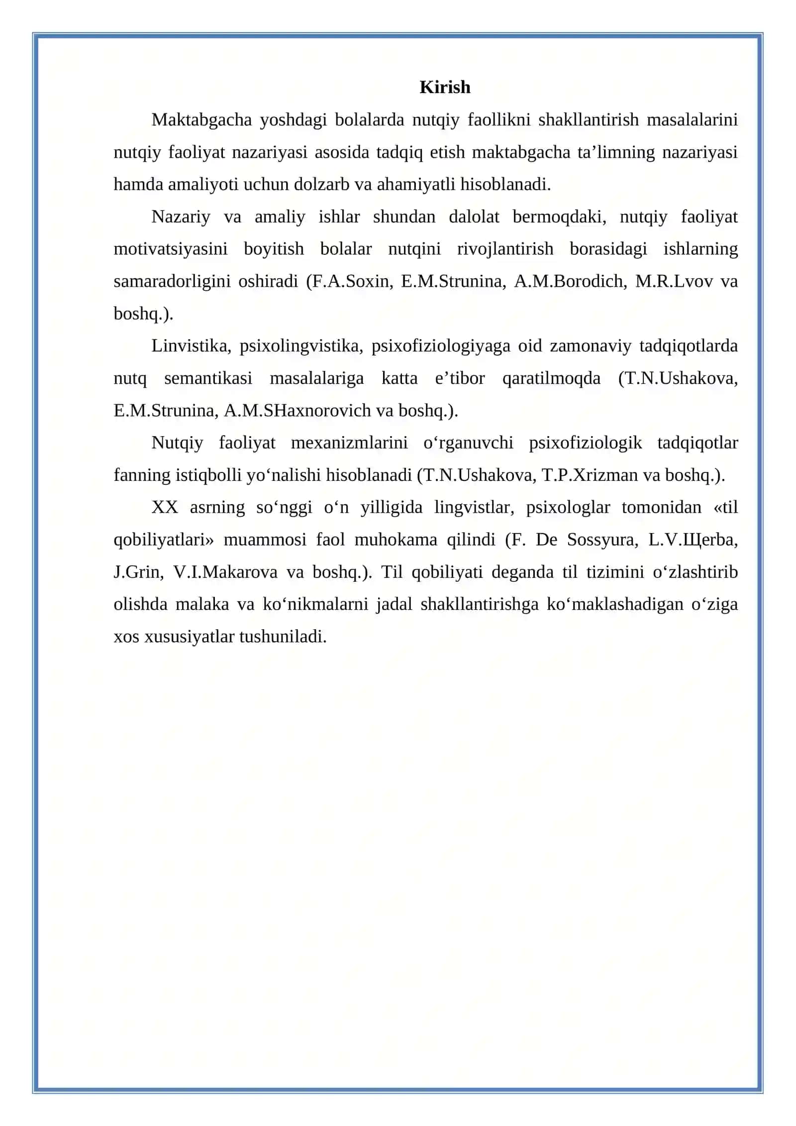 MAKTABGACHA KATTA YOSHDAGI BOLALAR NUTQINI О‘STIRISHNING VAZIFALARI, METODLARI VA VOSITALARI 3