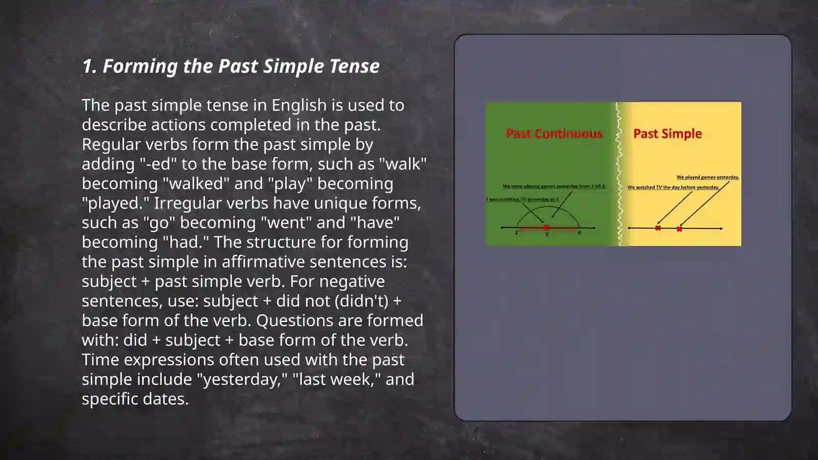 Past simple 3