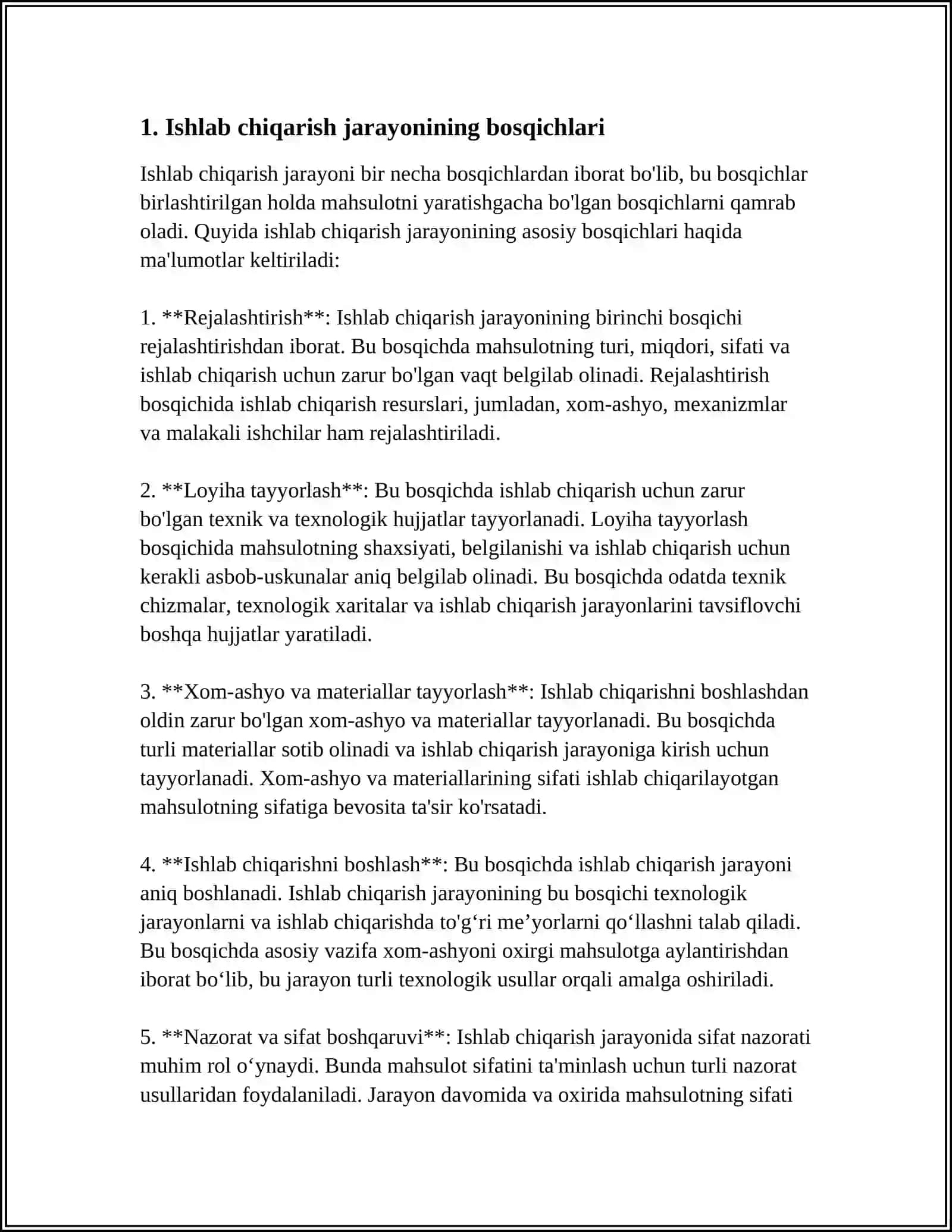 ISHLAB CHIQARISH JARAYONI VA UNING NATIJALARI 3