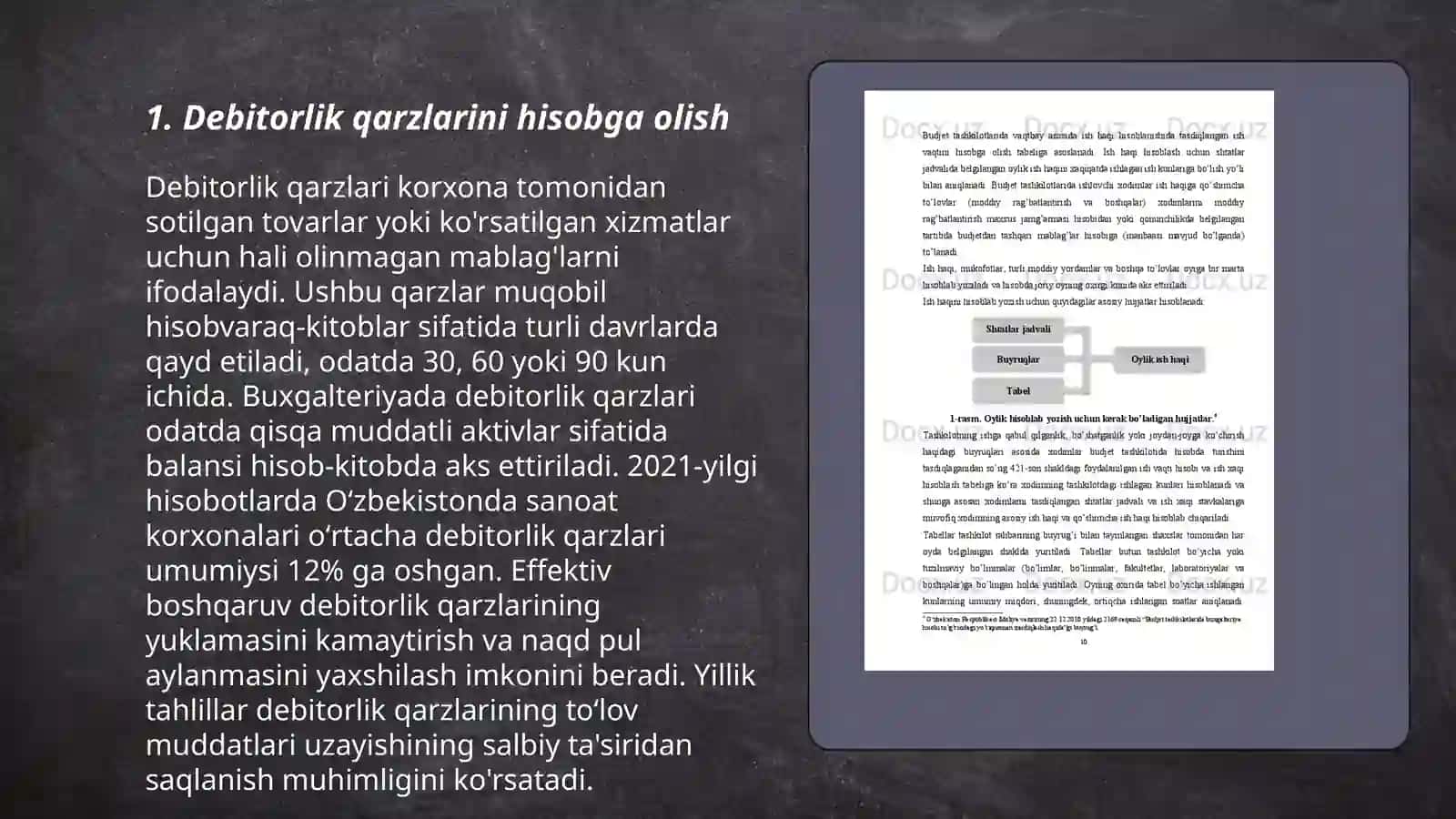 Byudjet tashkilotlarida turli debitor va kreditorlar bilan hisoblashuvlar hisobi 3