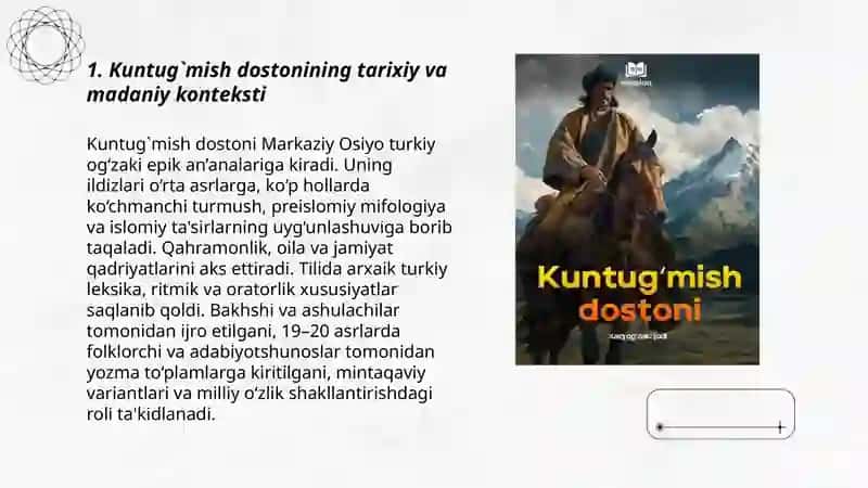 Kuntug`mish dostoni tahlil 3