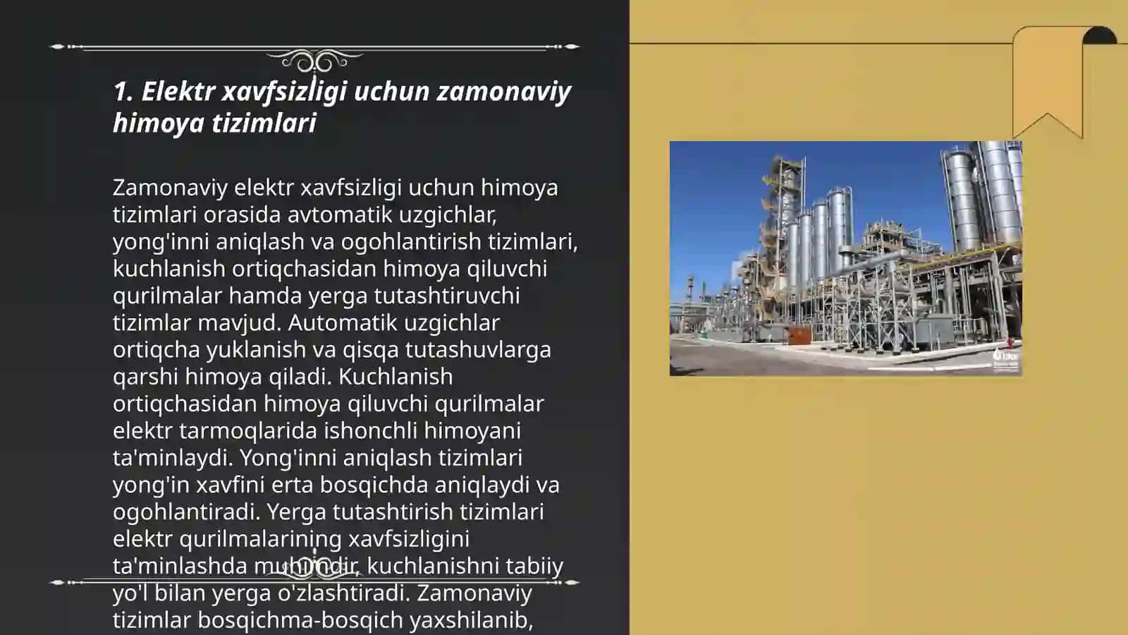 ELEKTR XAVFSIZLIGINI TAMINLOVCHI 3