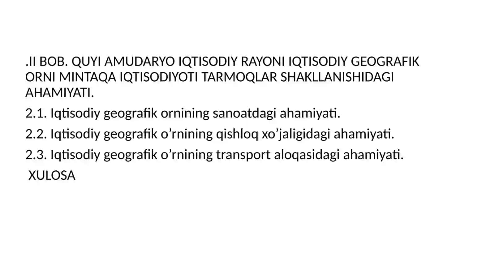 Quyi Amudaryo iqtisodiy rayonining geografiko‘rni 3