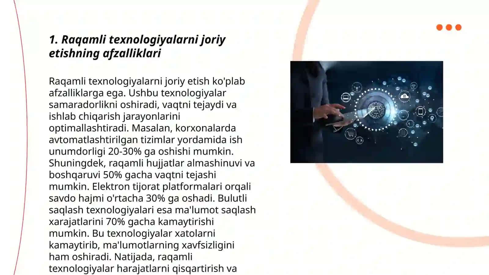 Aviakompaniya raqamli transformataiya strategiyasini yaratish va amalga oshirish loyihasi 3