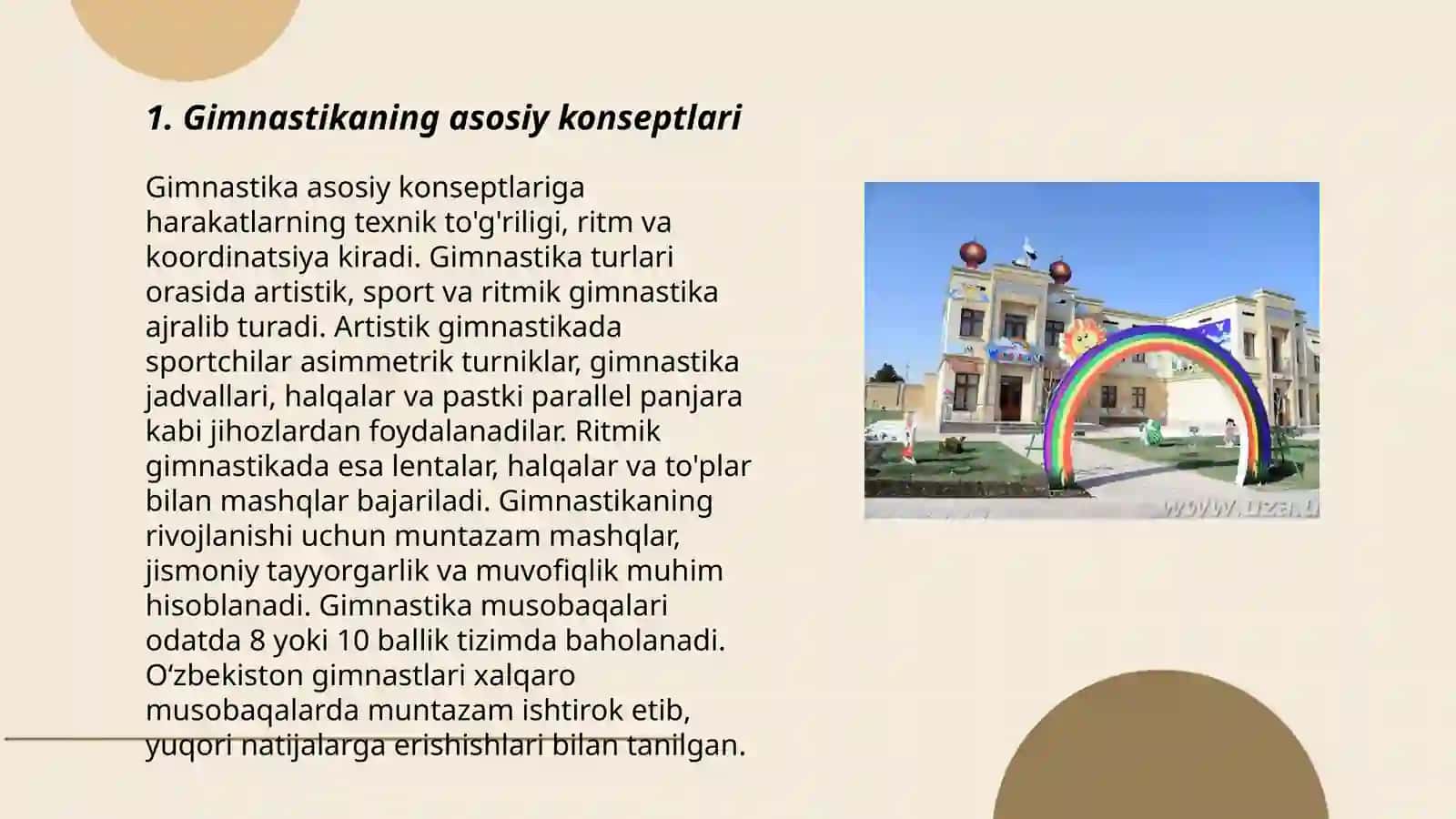 Maktabgacha taʼlim yoshdagi bolalar uchun gimnastika 3