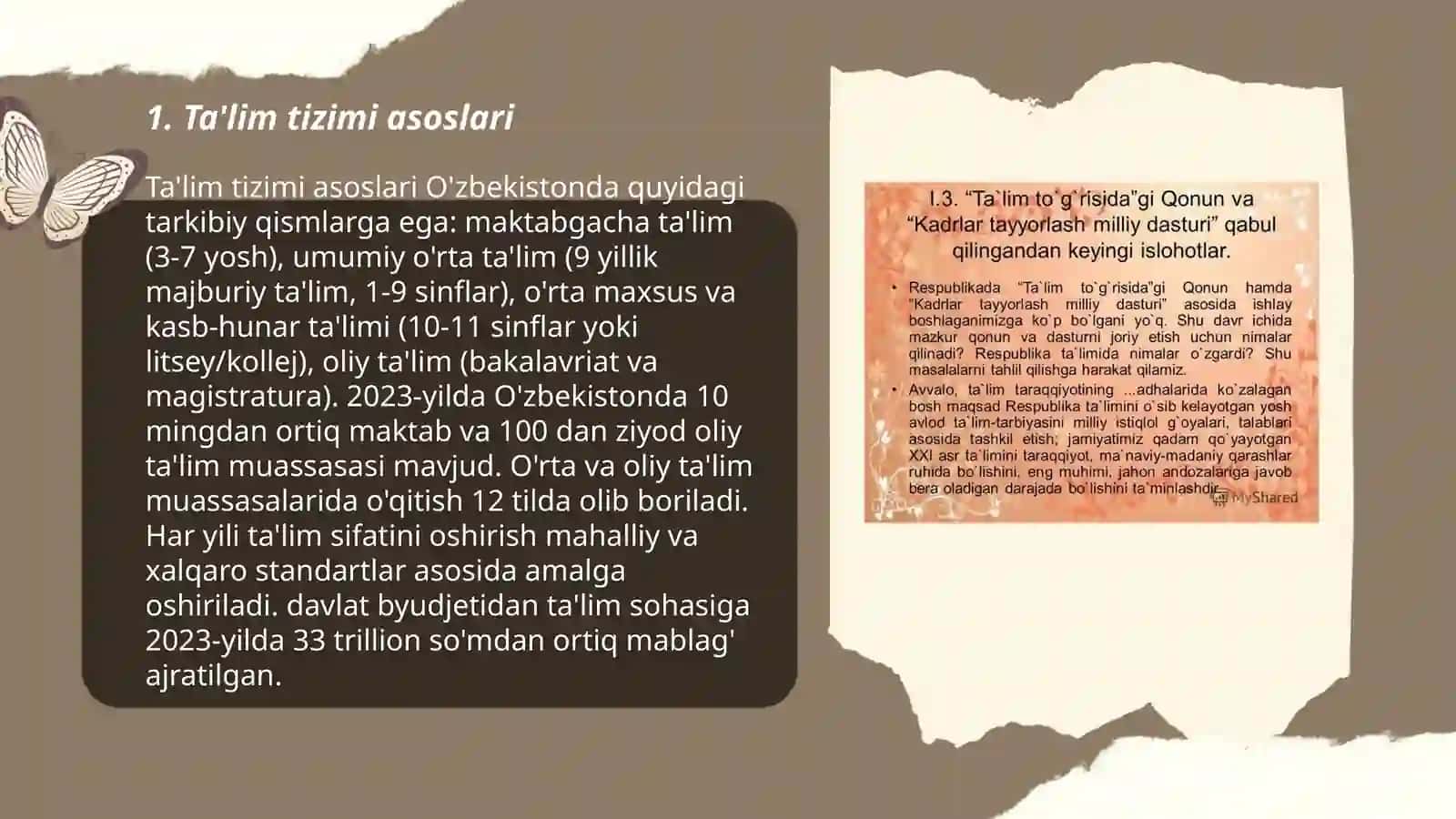 Ta'lim tizimi asoslari 3