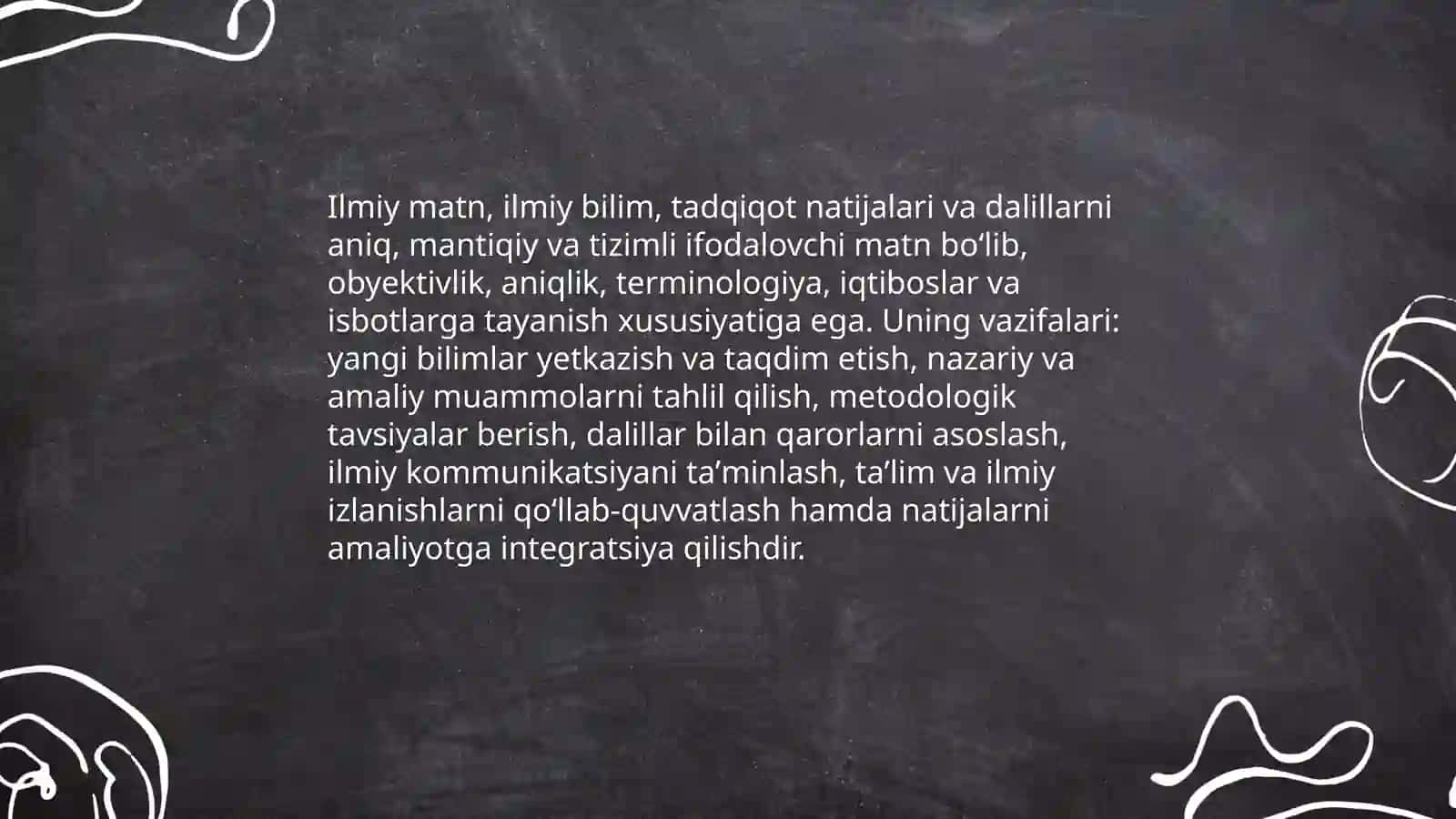 Ilmiy matnlar 3