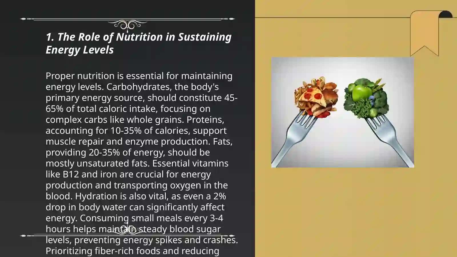 Food fuel or healthy food 3