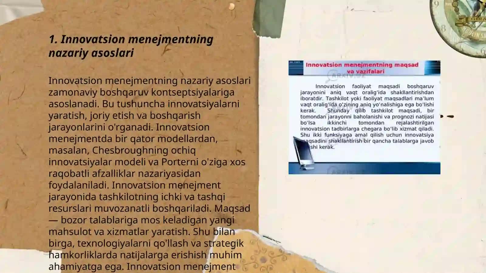 Innovatsion menejmentning nazariy asoslari 3