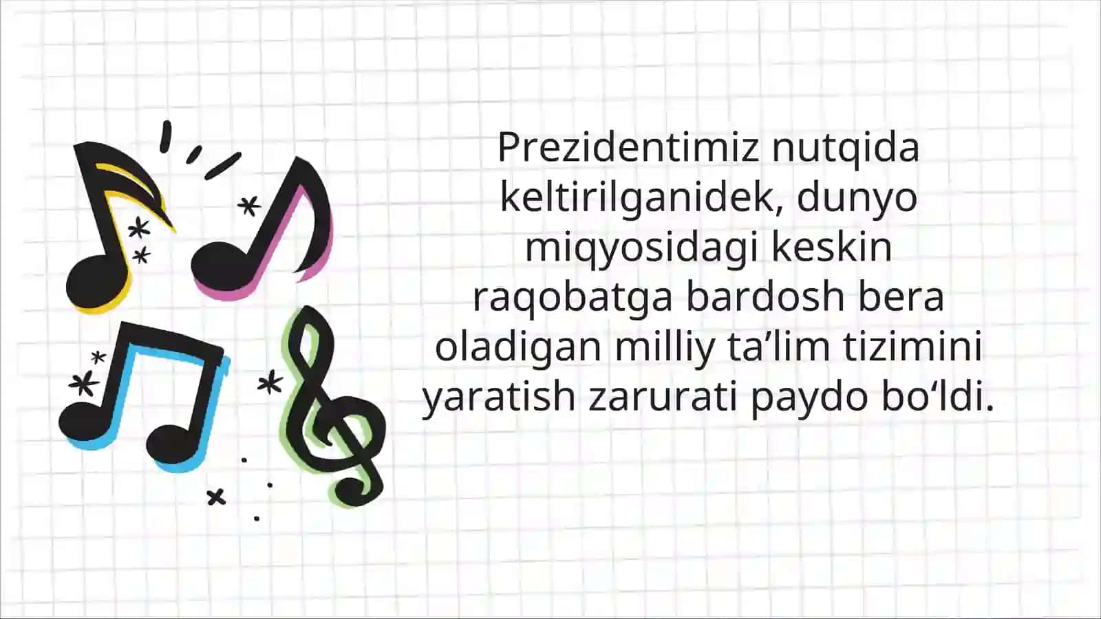 Musiqa mashg‘ulotlarida integrallashgan mashg’ulotlarni tashkil etish metodikasi 3