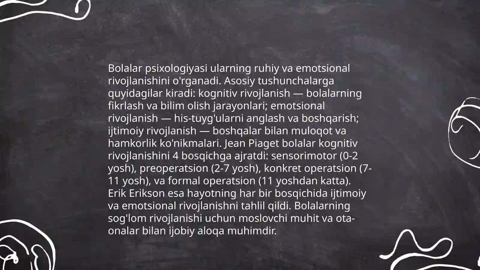 Bolalar va o'spirinlarni tushunish:Tadqiqotlarga asoslanga yondashuv 3