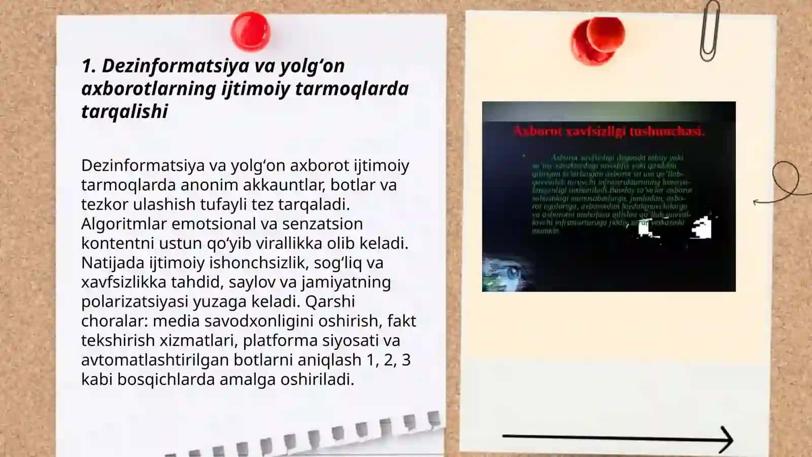 Ijtimoiy tarmoqlar va axborot ishonchliligi muommosi 3