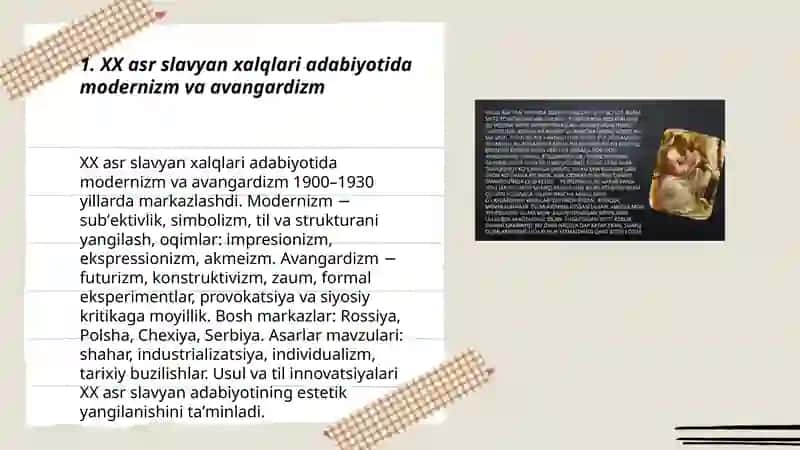 XX asr slavyan xalqlari adabiyoti 3