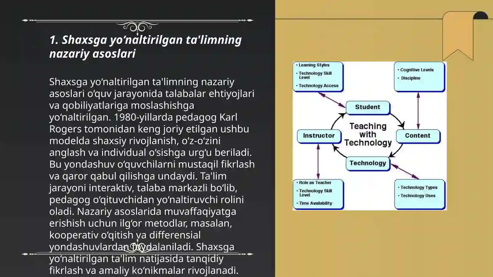 Shaxsga yo‘naltirilgan ta'limning nazariy asoslari 3