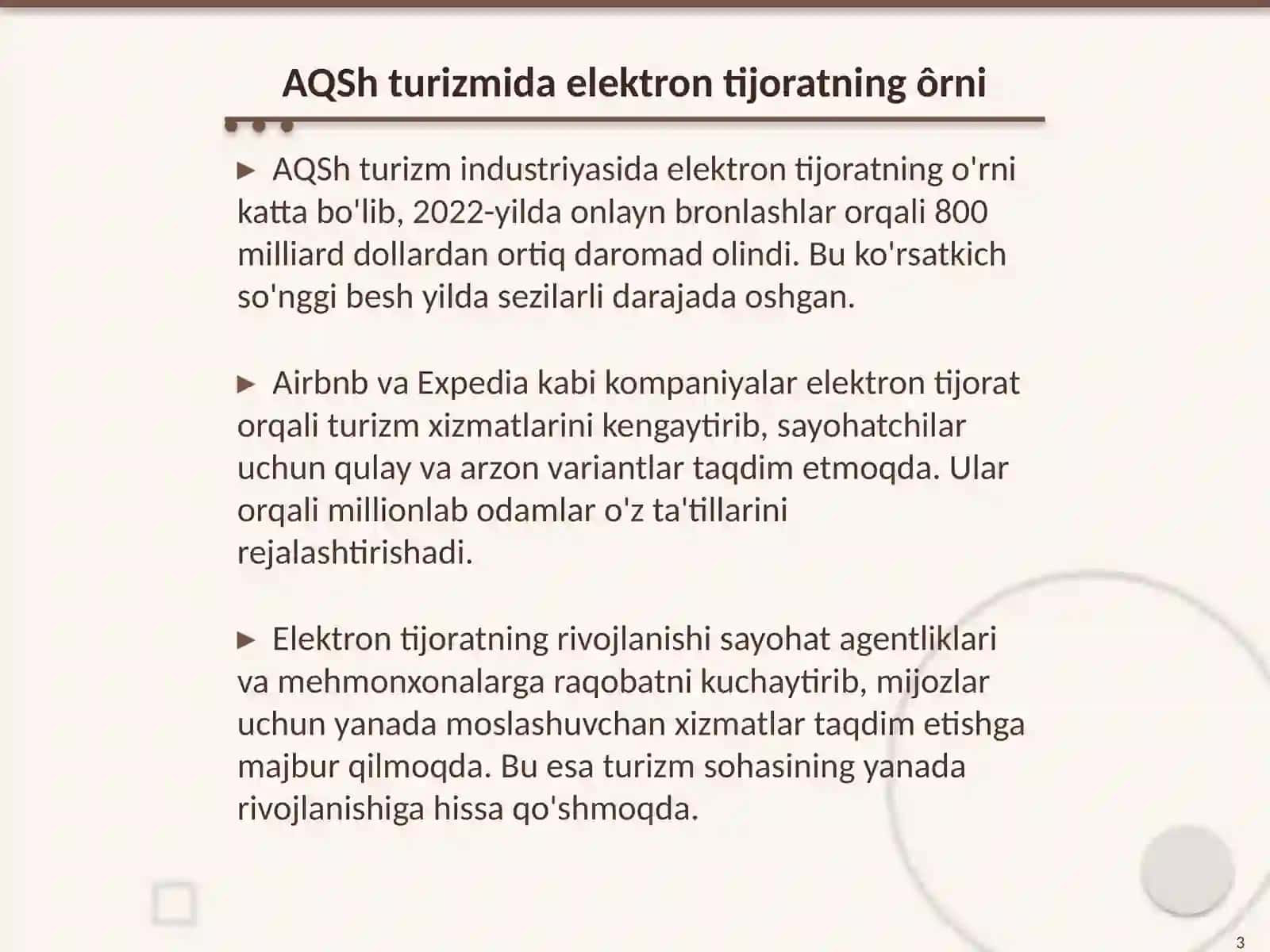 Elektron tijoratning rivojlanishi AQSh misolida 3